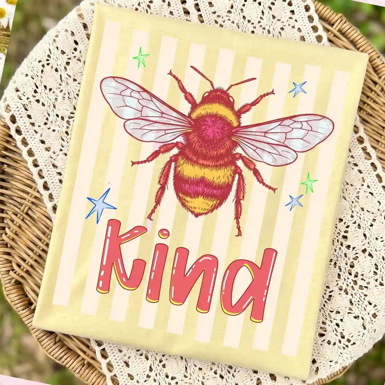 Bee Kind Cute PNG - Image 4
