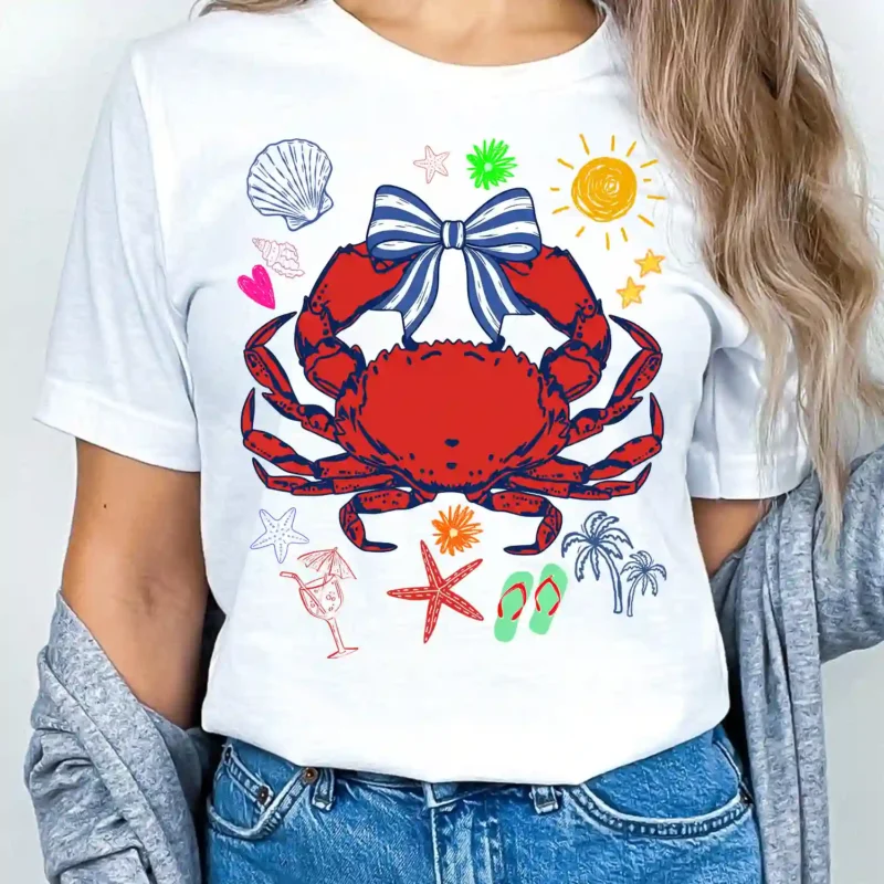 Patriotic Crab PNG