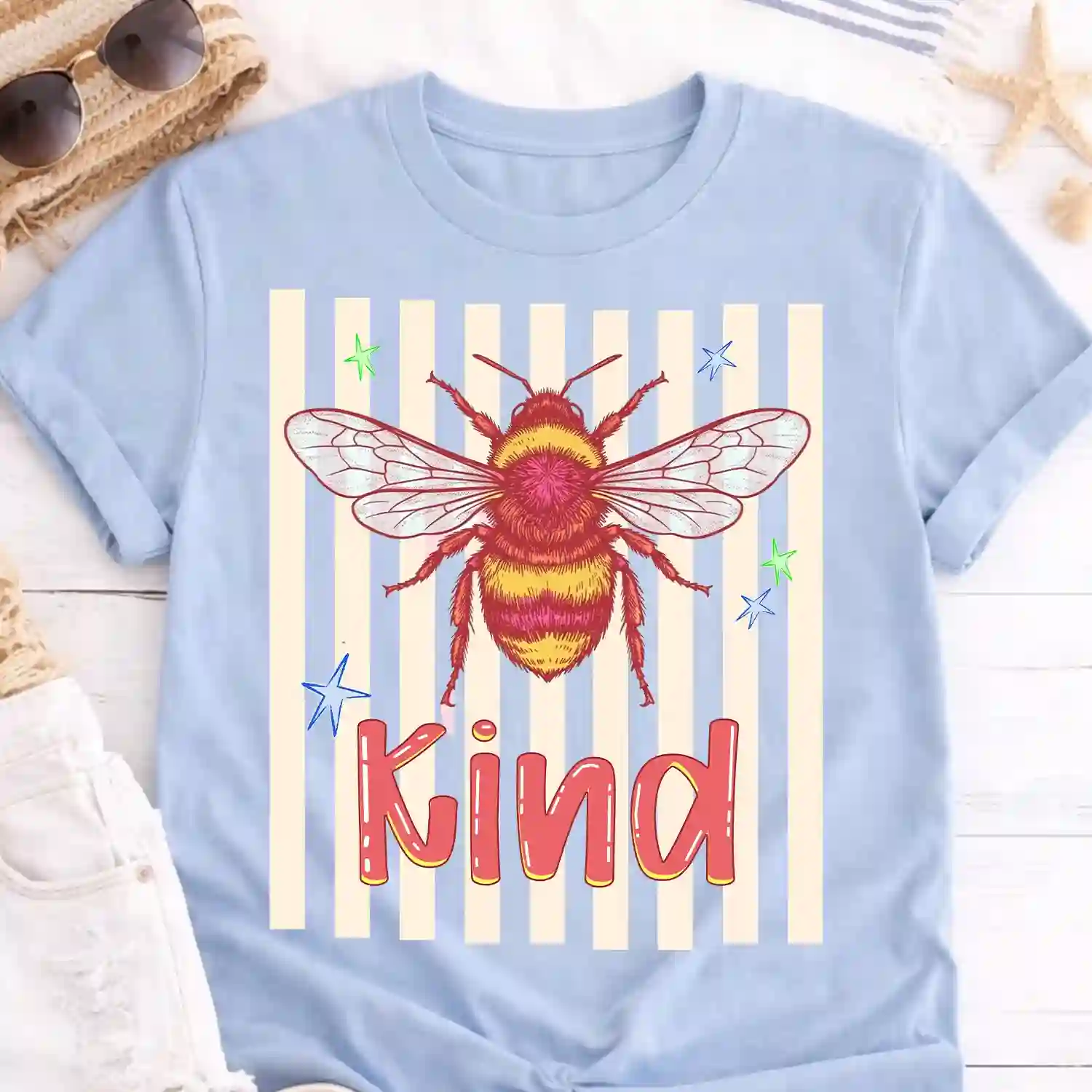 Bee Kind Cute PNG - Image 2