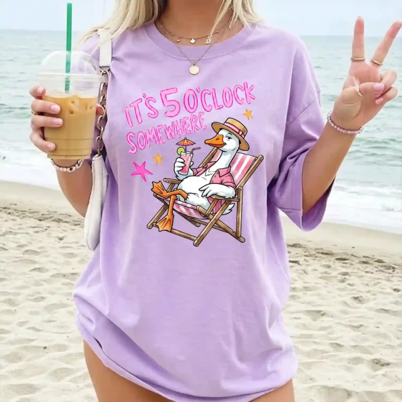 It’s 5 O’Clock Somewhere Duck PNG