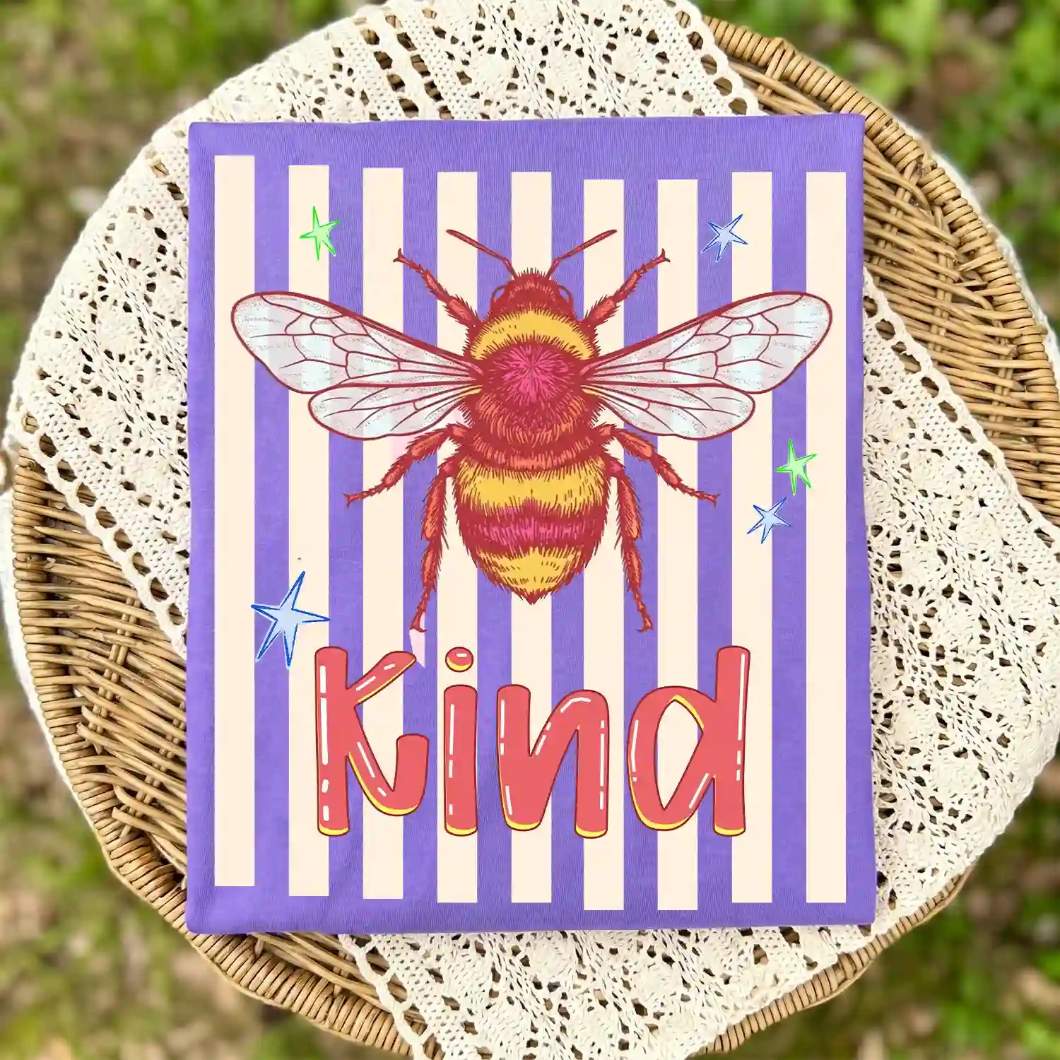 Bee Kind Cute PNG